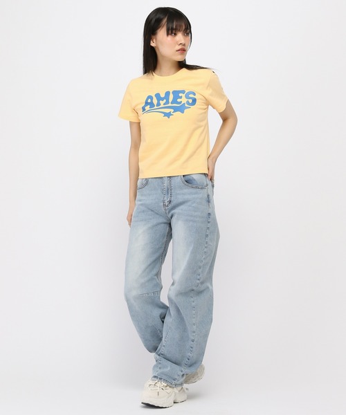tシャツ AMES WORLDWIDE ／NEW AMESロゴT レディース AMES WORLDWIDE ／NEW AMESロゴT（Tシャツ/カットソー
