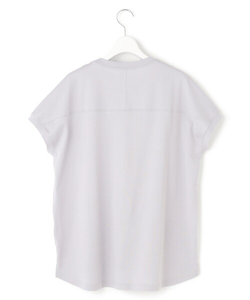 J.PRESS YORK STREET(ジェイプレスヨークストリート)の「【WOMEN】キャップスリーブ Tシャツ(Tシャツ/カットソー・レディース・ブラック系/ライトグリーン系/スカイブルー系/ホワイト系・F)」の13枚目の写真