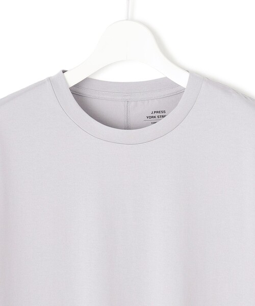 J.PRESS YORK STREET(ジェイプレスヨークストリート)の「【WOMEN】キャップスリーブ Tシャツ(Tシャツ/カットソー・レディース・ブラック系/ライトグリーン系/スカイブルー系/ホワイト系・F)」の5枚目の写真