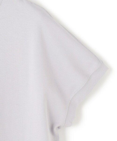 J.PRESS YORK STREET(ジェイプレスヨークストリート)の「【WOMEN】キャップスリーブ Tシャツ(Tシャツ/カットソー・レディース・ブラック系/ライトグリーン系/スカイブルー系/ホワイト系・F)」の6枚目の写真