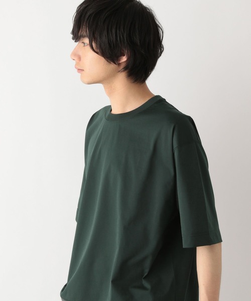 GLOBAL WORK(グローバルワーク)の「サラサラ快適DRYTシャツ/切り替え/半袖/323115(Tシャツ/カットソー・メンズ・ブルー/グリーン/チャコールグレー/グレイッシュベージュ/オフホワイト・XX-LARGE/X-SMALL/3XL/LARGE/MEDIUM/SMALL/X-LARGE)」の22枚目の写真