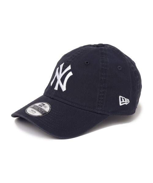 NEW ERA(ニューエラ)の「NEW ERA: MLB Youth 9TWENTY ウォッシュ加工 ベースボールキャップ<KIDS>(キャップ・キッズ・ブラック/ナチュラル/ブルー/ネイビー/ピンク・ONE SIZE)」の2枚目の写真