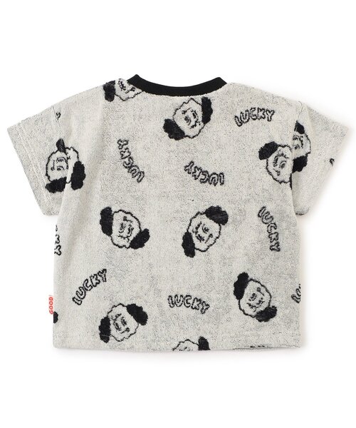 BREEZE（ブリーズ）の「【リンク】パイルジャガードTシャツ（Tシャツ/カットソー・キッズ・ブラック/サックスブルー・80/90/100/110/120/130）」の8枚目の写真