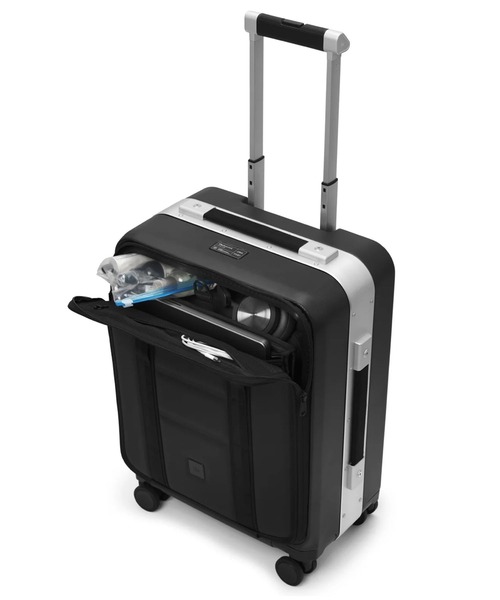 ESTNATION(エストネーション)の「Db / Ramverk Pro Front-access Carry-on 38L(スーツケース/キャリーバッグ・メンズ・ブラック/シルバー・FREE)」の12枚目の写真