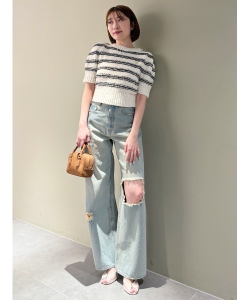 snidel ファンシーヤーンニットプルオーバー ファンシーヤーンニットプルオーバー(ニット)｜トップス｜SNIDEL