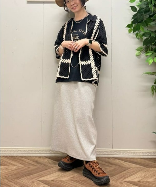 Right-on（ライトオン）の「【HONEYSUCKLE ROSE】ロゴプリントＴ（Tシャツ/カットソー・レディース・オフホワイト/ブラック/ベージュ/その他2/その他1/ダークグレー・M/L）」の15枚目の写真