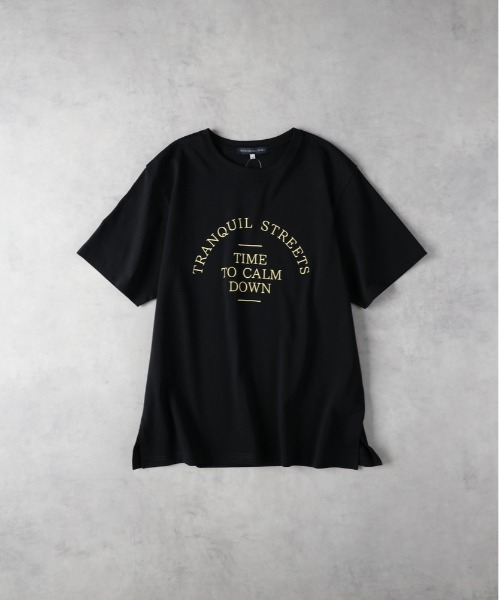 Right-on（ライトオン）の「【HONEYSUCKLE ROSE】ロゴプリントＴ（Tシャツ/カットソー・レディース・オフホワイト/ブラック/ベージュ/その他2/その他1/ダークグレー・M/L）」の20枚目の写真