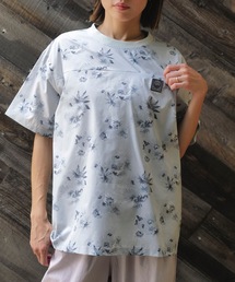 RVCA メンズ 【UTILITY】 BLOCK TEE Tシャツ 【2025年夏モデル】/ルーカUVケア胸ワンポイント撥水速乾総柄半袖Tシャツ