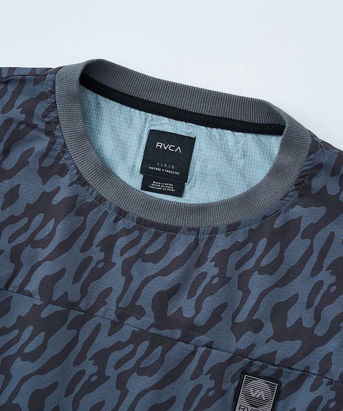 RVCA(ルーカ)の「RVCA メンズ 【UTILITY】 BLOCK TEE Tシャツ 【2025年夏モデル】/ルーカUVケア胸ワンポイント撥水速乾総柄半袖Tシャツ(Tシャツ/カットソー・メンズ・ブルー系その他/グレー系その他/ブラック/キャメル・SMALL/LARGE/MEDIUM/X-LARGE)」の8枚目の写真