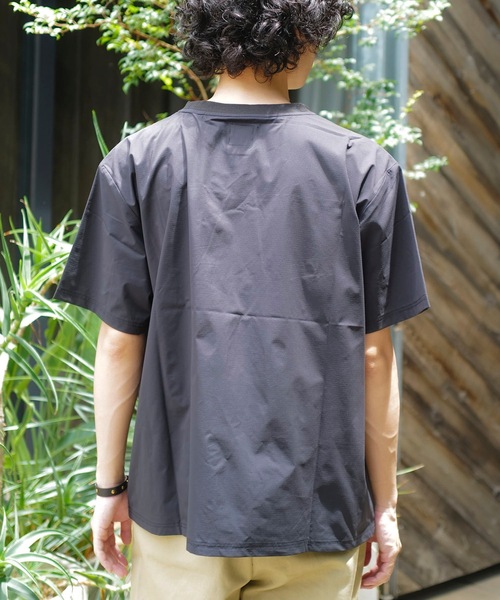 RVCA(ルーカ)の「RVCA メンズ 【UTILITY】 BLOCK TEE Tシャツ 【2025年夏モデル】/ルーカUVケア胸ワンポイント撥水速乾総柄半袖Tシャツ(Tシャツ/カットソー・メンズ・ブルー系その他/グレー系その他/ブラック/キャメル・SMALL/LARGE/MEDIUM/X-LARGE)」の14枚目の写真