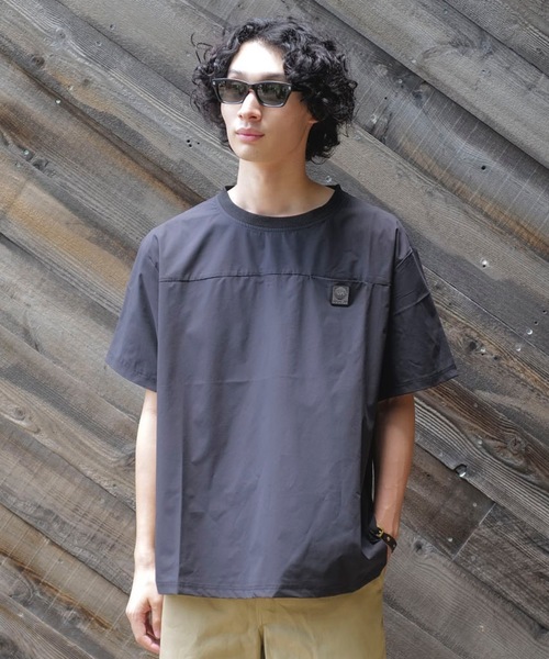 RVCA(ルーカ)の「RVCA メンズ 【UTILITY】 BLOCK TEE Tシャツ 【2025年夏モデル】/ルーカUVケア胸ワンポイント撥水速乾総柄半袖Tシャツ(Tシャツ/カットソー・メンズ・ブルー系その他/グレー系その他/ブラック/キャメル・SMALL/LARGE/MEDIUM/X-LARGE)」の13枚目の写真
