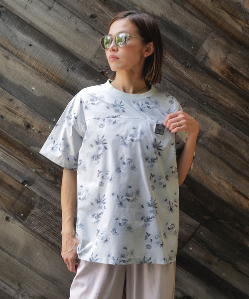 RVCA(ルーカ)の「RVCA メンズ 【UTILITY】 BLOCK TEE Tシャツ 【2025年夏モデル】/ルーカUVケア胸ワンポイント撥水速乾総柄半袖Tシャツ(Tシャツ/カットソー・メンズ・ブルー系その他/グレー系その他/ブラック/キャメル・SMALL/LARGE/MEDIUM/X-LARGE)」の17枚目の写真