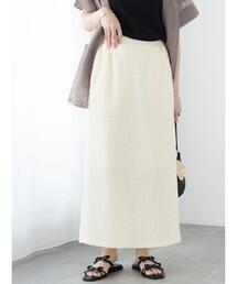 Te chichi TERRASSE | カットジャカードナロースカート(スカート)