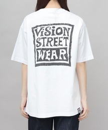 ビッグシルエット ヴィンテージロゴ Tシャツ