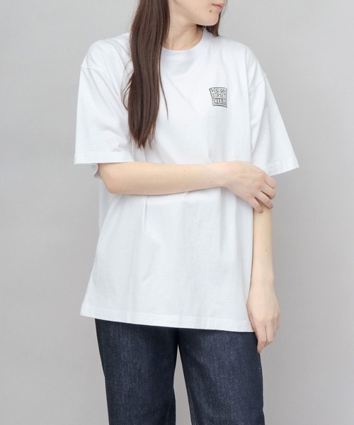 VISION STREET WEAR（ヴィジョンストリートウェア）の「ビッグシルエット ヴィンテージロゴ Tシャツ（Tシャツ/カットソー・メンズ・ブラック/ホワイト・M/L/XL）」の8枚目の写真