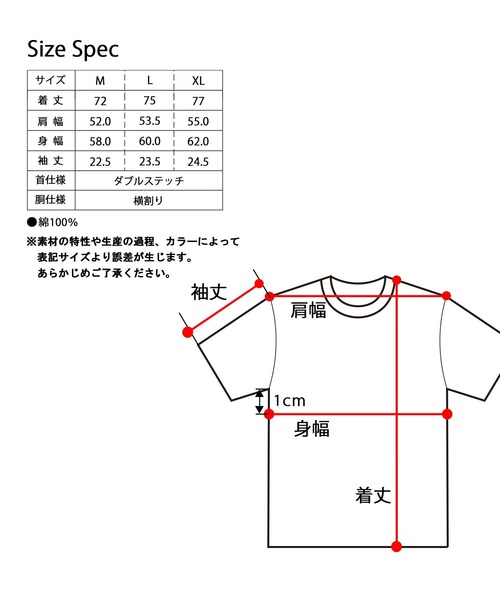 VISION STREET WEAR（ヴィジョンストリートウェア）の「ビッグシルエット ヴィンテージロゴ Tシャツ（Tシャツ/カットソー・メンズ・ブラック/ホワイト・M/L/XL）」の16枚目の写真