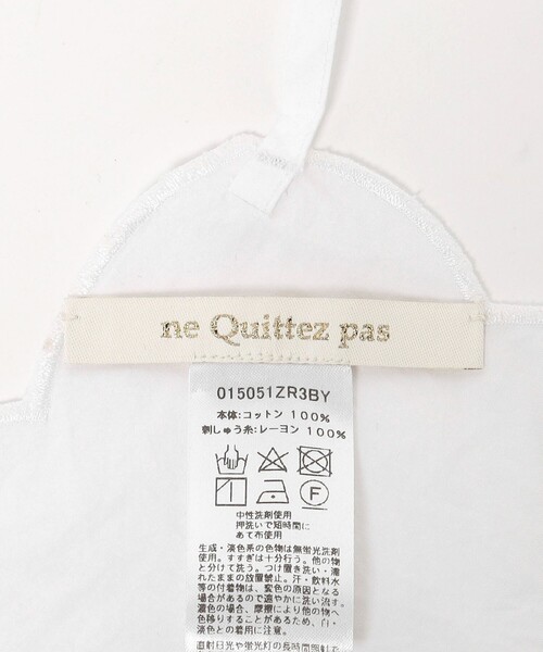 NE QUITTEZ PAS!(ヌキテパ)の「【別注】<ne Quittez pas>レース ストール(ストール/ショール・レディース・ホワイト・FREE)」の12枚目の写真