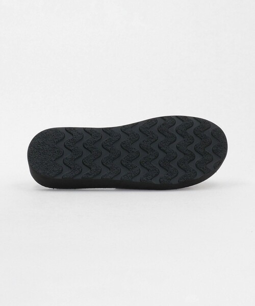 green label relaxing（グリーンレーベルリラクシング）の「レザーライク スライド サンダル（サンダル・メンズ・ブラック・27cm/28cm/26cm）」の4枚目の写真