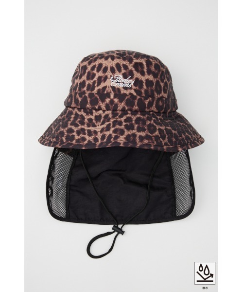 RODEO CROWNS WIDE BOWL(ロデオクラウンズワイドボウル)の「W/R サンシェードハット(ハット・レディース・ブラック/ブラウン系その他/マルチ・FREE)」の2枚目の写真