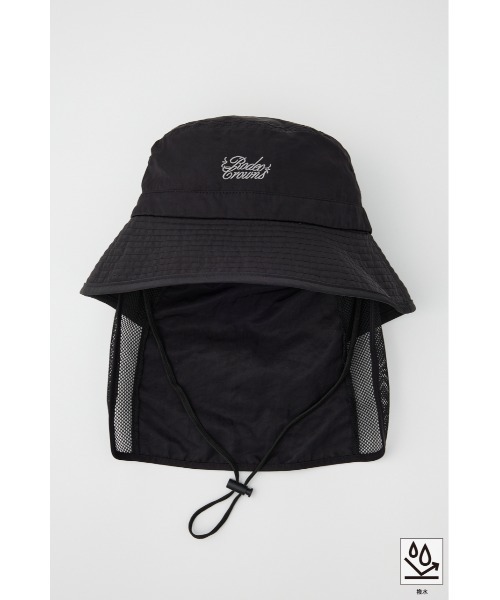 RODEO CROWNS WIDE BOWL(ロデオクラウンズワイドボウル)の「W/R サンシェードハット(ハット・レディース・ブラック/ブラウン系その他/マルチ・FREE)」の1枚目の写真