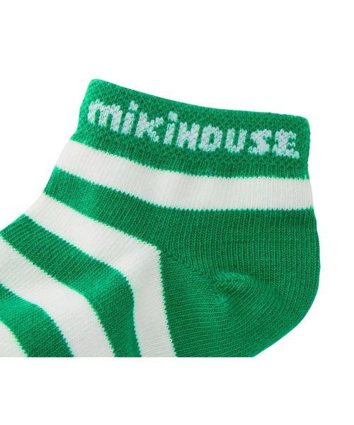 MIKI HOUSE（ミキハウス）の「【WEB限定】ローカットソックスパック３足セット（ソックス/靴下・キッズ・ブルー/ネイビー/イエロー/パープル/レッド/グリーン/ピンク/ライトグリーン・11-13cm/13-15cm/15-17cm/17-19cm）」の13枚目の写真