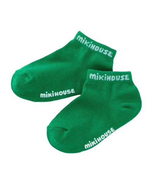 MIKI HOUSE（ミキハウス）の「【WEB限定】ローカットソックスパック３足セット（ソックス/靴下・キッズ・ブルー/ネイビー/イエロー/パープル/レッド/グリーン/ピンク/ライトグリーン・11-13cm/13-15cm/15-17cm/17-19cm）」の16枚目の写真