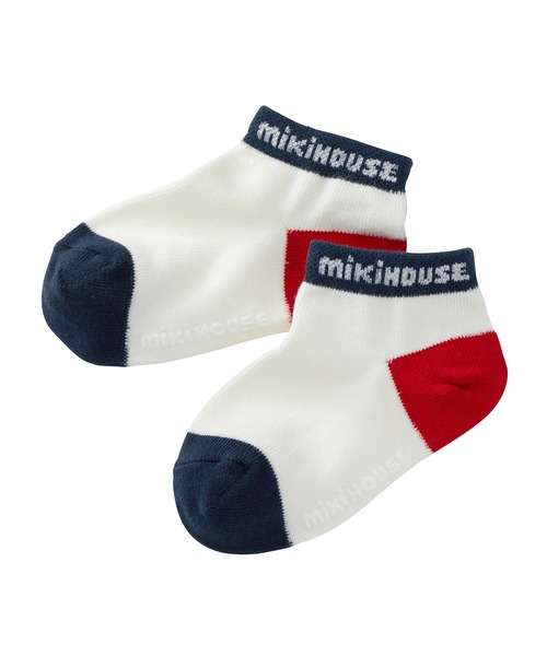 MIKI HOUSE（ミキハウス）の「【WEB限定】ローカットソックスパック３足セット（ソックス/靴下・キッズ・ブルー/ネイビー/イエロー/パープル/レッド/グリーン/ピンク/ライトグリーン・11-13cm/13-15cm/15-17cm/17-19cm）」の20枚目の写真