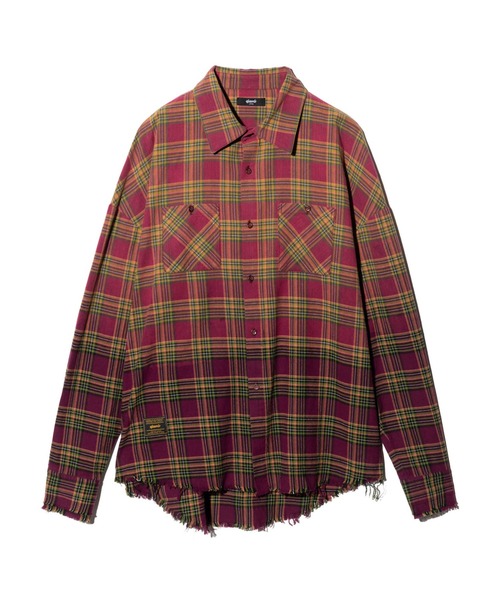 セール】Bleach Check Shirt / ブリーチチェックシャツ（シャツ
