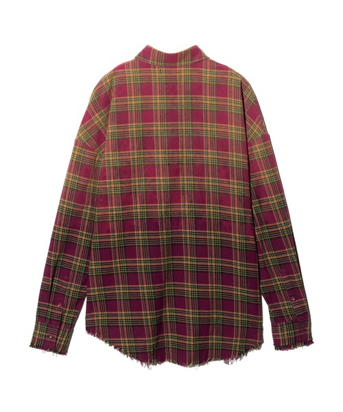 セール】Bleach Check Shirt / ブリーチチェックシャツ（シャツ