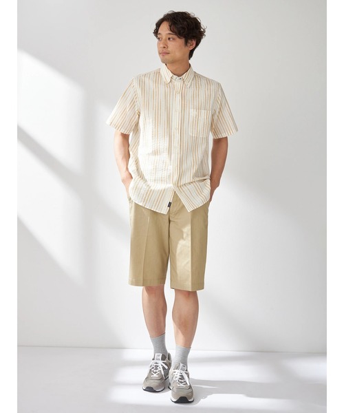 McGREGOR（マックレガー）の「手書き風ストライプシャツ（シャツ/ブラウス・メンズ・ベージュ/ネイビー・M/L/XL）」の3枚目の写真