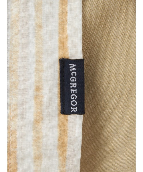 McGREGOR（マックレガー）の「手書き風ストライプシャツ（シャツ/ブラウス・メンズ・ベージュ/ネイビー・M/L/XL）」の11枚目の写真