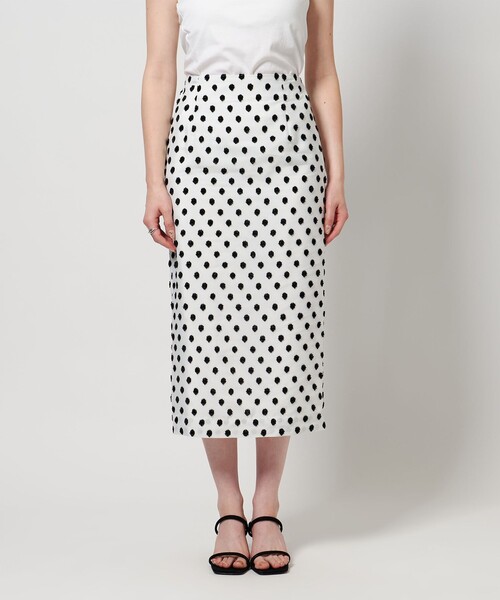 【新品未使用】　UNITED ARROWS 　ユナイテッドアローズ　スカート36 エアリー ジャカード スカート （ロング・マキシ丈スカート