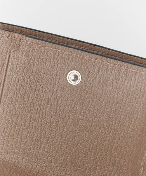 L'arcobaleno(ラルコバレーノ)の「L'arcobaleno/ラルコバレーノ 三つ折りミニウォレット(財布・メンズ・グレー/ブラック/ネイビー/ホワイト・ONE SIZE)」の15枚目の写真