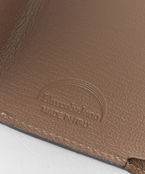 L'arcobaleno(ラルコバレーノ)の「L'arcobaleno/ラルコバレーノ 三つ折りミニウォレット(財布・メンズ・グレー/ブラック/ネイビー/ホワイト・ONE SIZE)」の16枚目の写真