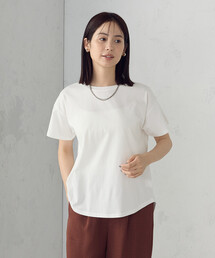 【接触冷感】バックタック Tシャツ