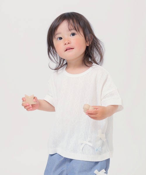 EKUBO/エクボ】りぼん 半袖Tシャツ（Tシャツ/カットソー）｜Aenak 