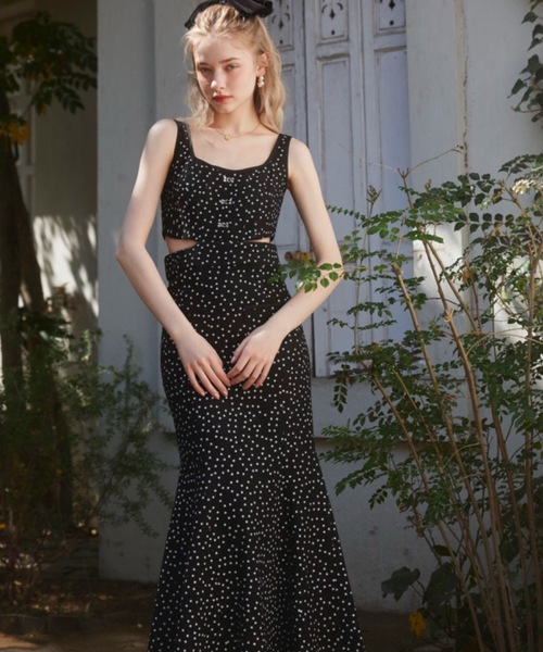 Rosy luce（ロージールーチェ）の「ツイードワンピース（ワンピース