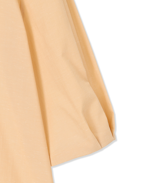 DECOY SINCE 1981（デコイシンスイチキュウハチイチ）の「ピンタックボリュームスリーブリネン混ブラウス（シャツ/ブラウス・レディース・グリーン/オレンジ/ネイビー・9号/11号/13号/15号/17号）」の18枚目の写真