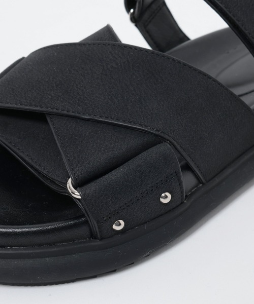 JEANASIS(ジーナシス)の「ヴィンテージクロスフラットサンダル/497857(サンダル・レディース・ブラウン/ブラック・MEDIUM/LARGE)」の13枚目の写真