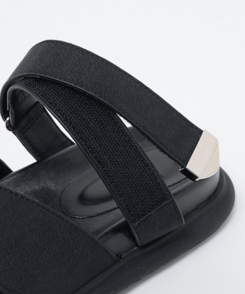 JEANASIS(ジーナシス)の「ヴィンテージクロスフラットサンダル/497857(サンダル・レディース・ブラウン/ブラック・MEDIUM/LARGE)」の14枚目の写真