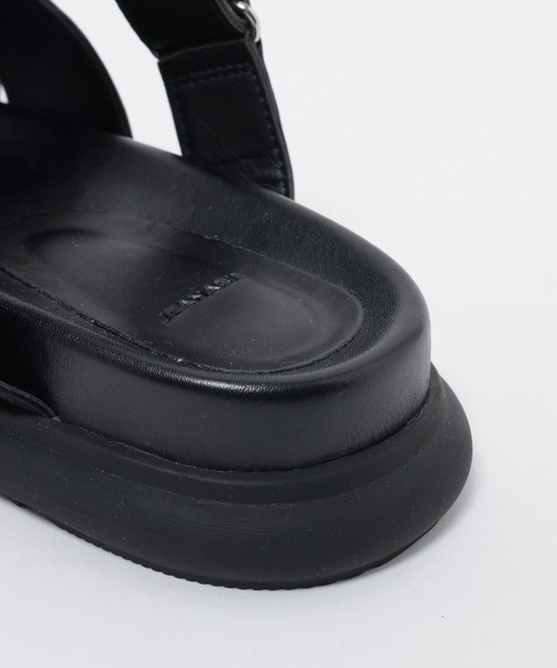 JEANASIS(ジーナシス)の「ヴィンテージクロスフラットサンダル/497857(サンダル・レディース・ブラウン/ブラック・MEDIUM/LARGE)」の15枚目の写真