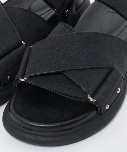 JEANASIS(ジーナシス)の「ヴィンテージクロスフラットサンダル/497857(サンダル・レディース・ブラウン/ブラック・MEDIUM/LARGE)」の16枚目の写真