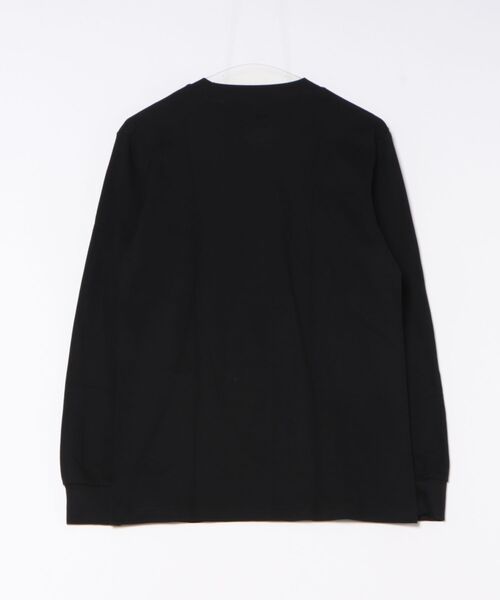 HANES(ヘインズ)の「Hanes/ヘインズ LONG SLEEVE CREW NECK(Tシャツ/カットソー・メンズ・ホワイト/ブラック・XL/L/M)」の3枚目の写真