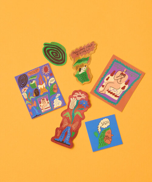 BIRTHDAY BAR（バースデイバー）の「norahi x BIRTHDAY BAR ステッカーセット（ステッカー/テープ・レディース・ピンク/ブルー・0）」の8枚目の写真