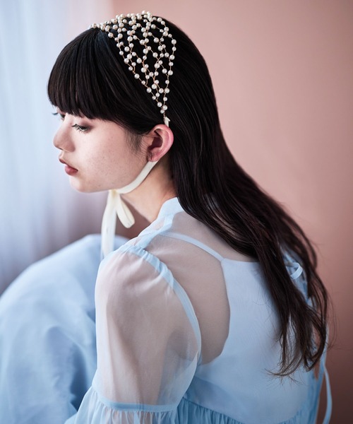 Simone Rocha パールカチューシャ ヘッドドレス SIMONE ROCHA パールヘッドドレス - メルカリ