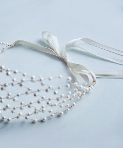 etoll.（エトル）の「パールデザインヘッドドレス（カチューシャ・レディース・オフホワイト・FREE）」の8枚目の写真