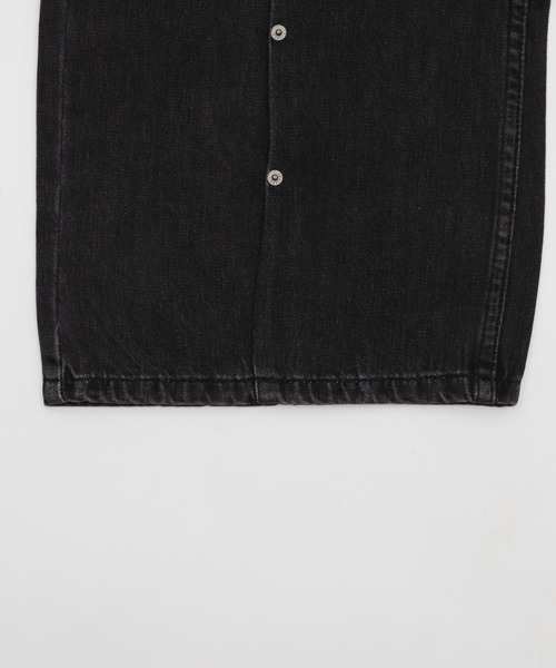Figments（フィグメンツ）の「センタースイッチスタッズデニム（デニムパンツ・レディース・ブラック・SMALL/MEDIUM）」の8枚目の写真