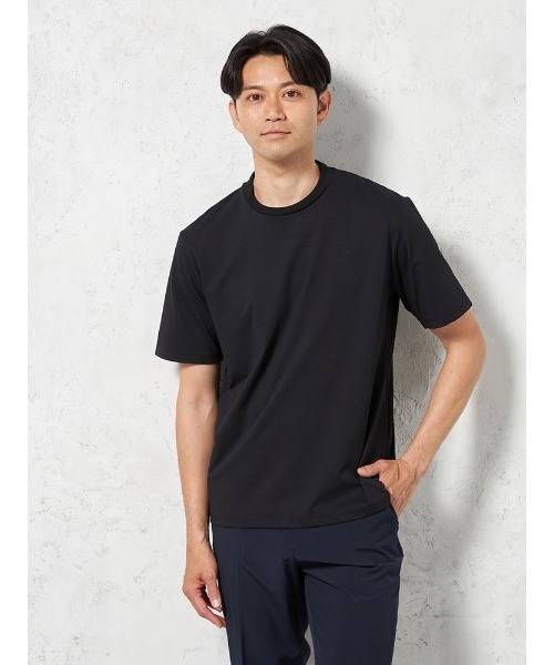 HARUYAMA(ハルヤマ)の「【M3LABO®】半袖 ビズTシャツ クルーネック 無地(Tシャツ/カットソー・メンズ・ブラック/ライトグレー/ホワイト・LL/L/M/3L)」の2枚目の写真