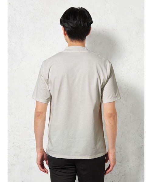 HARUYAMA(ハルヤマ)の「【M3LABO®】半袖 ビズTシャツ クルーネック 無地(Tシャツ/カットソー・メンズ・ブラック/ライトグレー/ホワイト・LL/L/M/3L)」の4枚目の写真