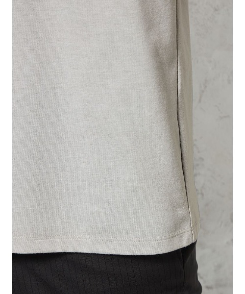 HARUYAMA(ハルヤマ)の「【M3LABO®】半袖 ビズTシャツ クルーネック 無地(Tシャツ/カットソー・メンズ・ブラック/ライトグレー/ホワイト・LL/L/M/3L)」の7枚目の写真